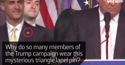 Did You Notice the Mysterious Pin the Trump Campaign Won’t Explain